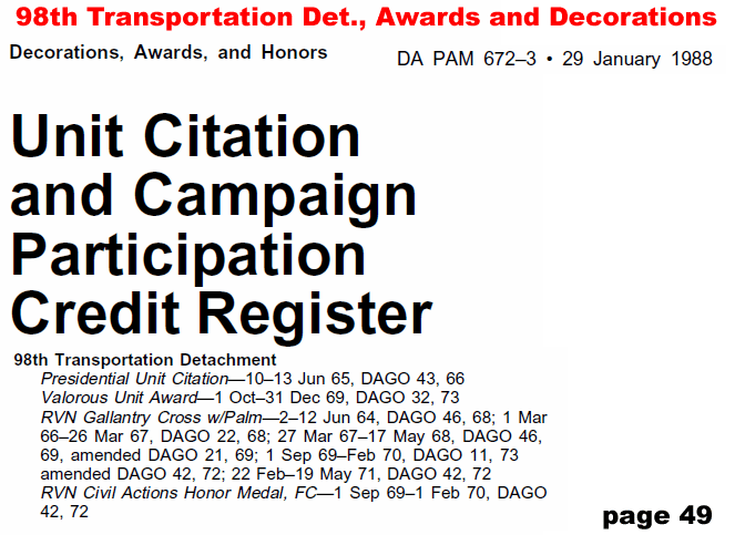 98th Transportation Detachment